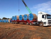 loaded truck