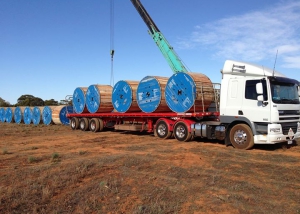 loaded truck